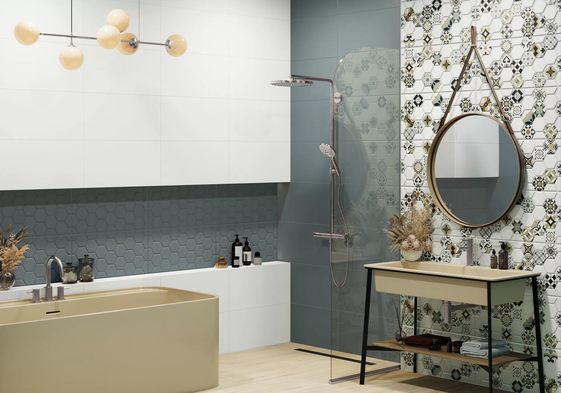 Плитка настенная Edelweiss Blue WT36EDW13 New Trend