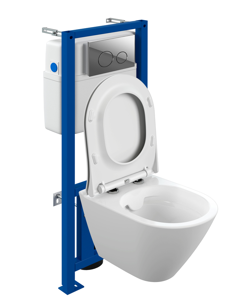 Комплект CITY SMART CO DPL EO slim + LINK PRO + TWINS пластик хром глянцевый