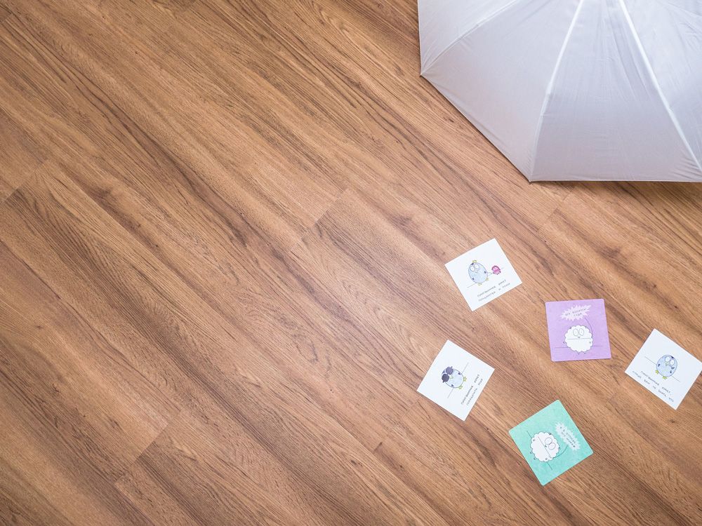 Кварц-виниловая плитка Ecoclick 1600 Ecowood Дуб Виши NOX-1607