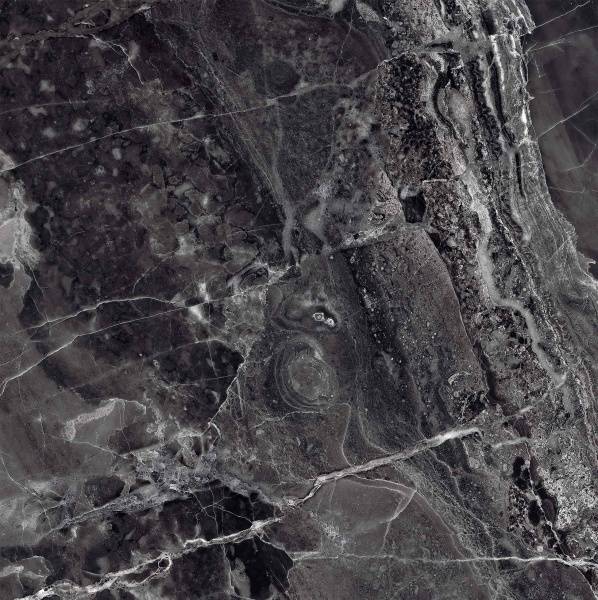 Керамогранит Primavera Titan Black 60x60 см (PR115) черный мрамор