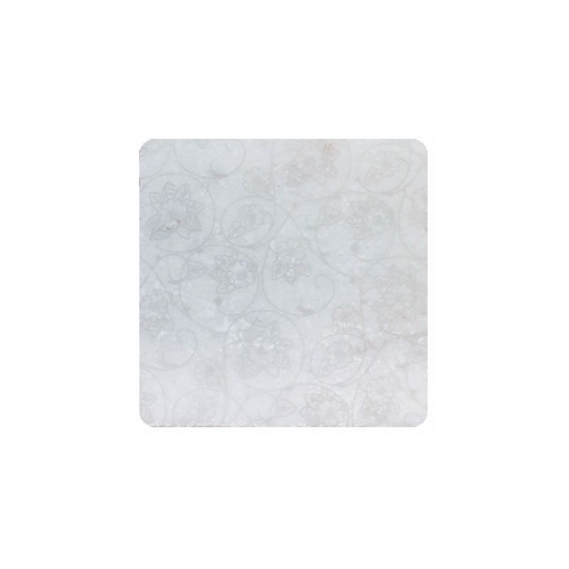 WHITE MOTIF №6 10x10 Stone4Home плитка из мрамора