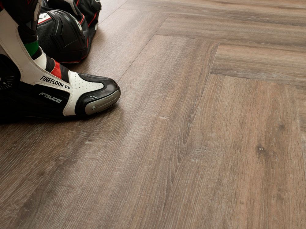 Кварц-виниловая плитка Fine Floor 1800 Gear Сарта FF-1813