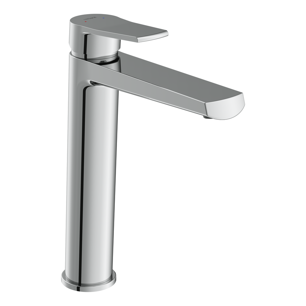 Смеситель для раковины высокий CITY хром