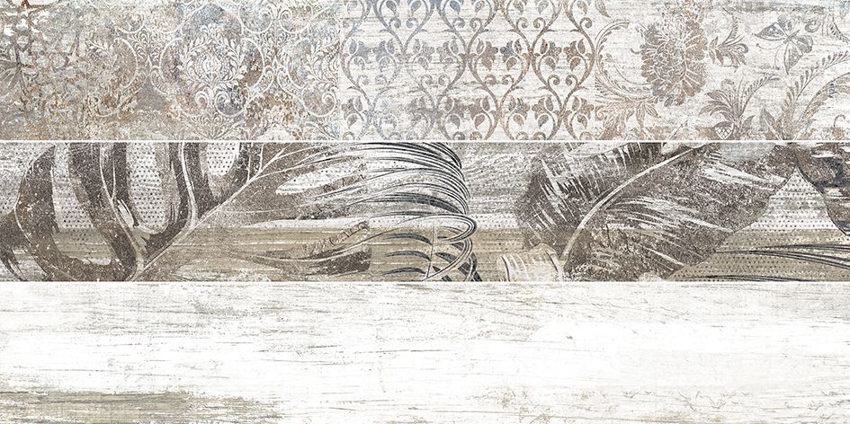 Next Плитка настенная серый узор 34100 25х50