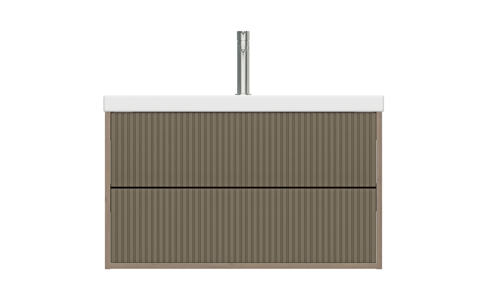 Тумба CLASSIC RIBBLE 80 коричневый (Cersanit)