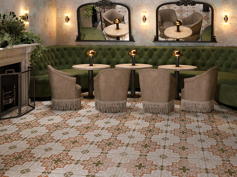 Плитка керамическая напольная FS PANAME BASTILLE 45х45x0,95 см