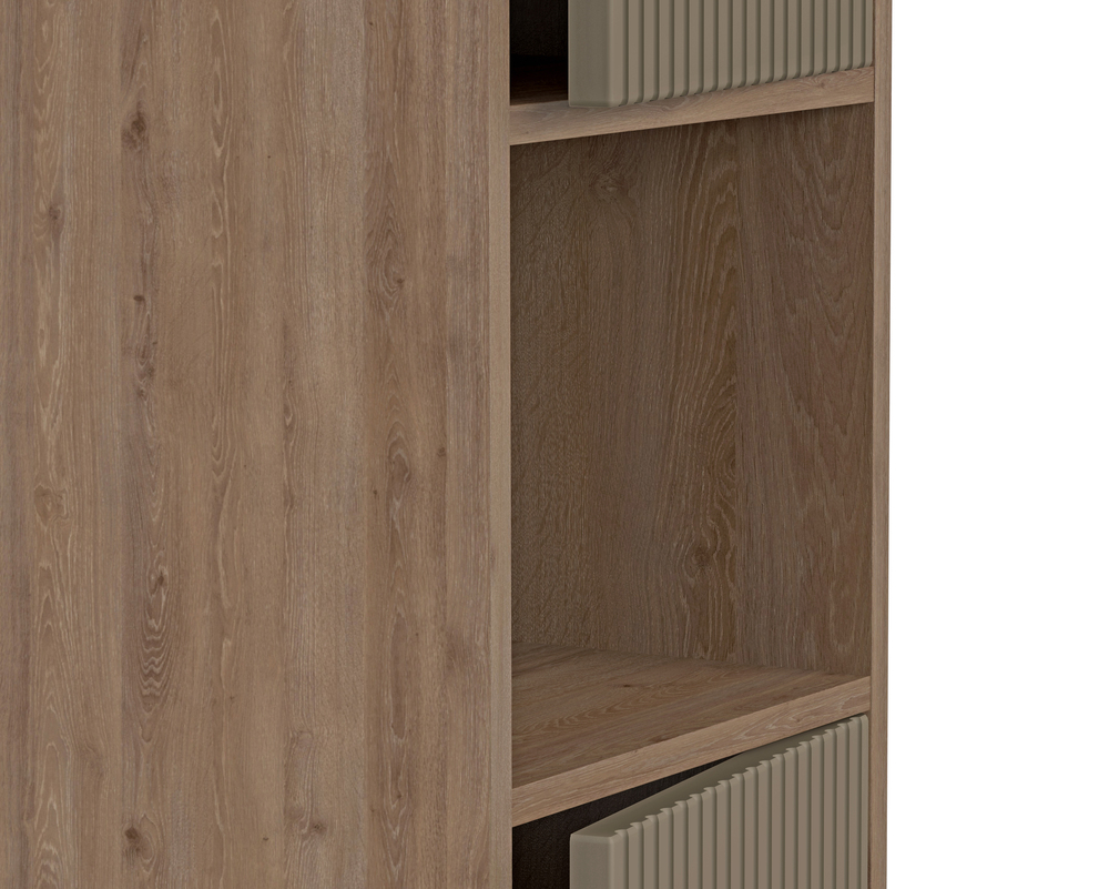 Пенал CLASSIC RIBBLE 35 коричневый (Cersanit)