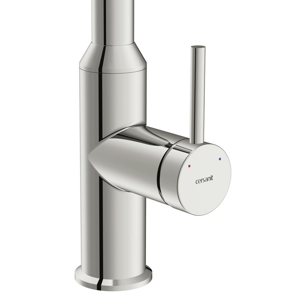 Смеситель для кухни FLAVIS с выдвижным изливом хром