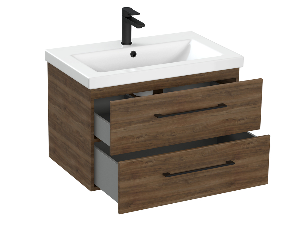 Тумба LARA 70 орех табак (Cersanit)