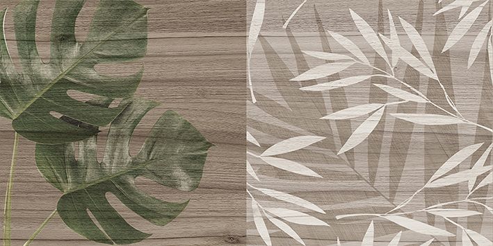 Organic Плитка настенная табачный узор 08-01-17-2454 20х40