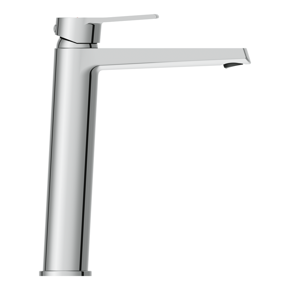 Смеситель для раковины высокий CITY хром