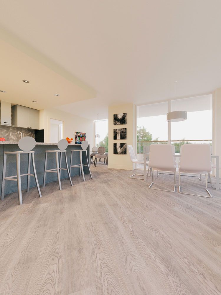 Кварц-виниловая плитка Fine Floor Light Дуб Норвик FF-1340