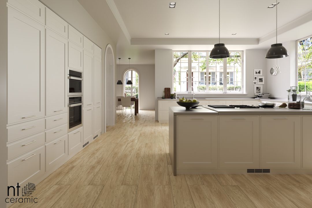 Керамогранит NTT92307M Wood Vanilla Mat 20x120