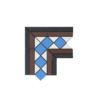 Пушкин угловой элемент кофе с молоком (005/006/008/013) 20.8*20.8*16, Keramark