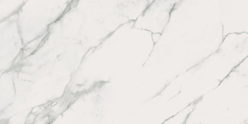 Керамогранит Meissen Keramik Calacatta Marble белый полированный ректификат 59,8x119,8 CLM-GGP054