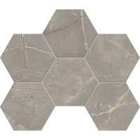 Мозаика Bernini BR 03 25x28.5x1 неполированная Серый (Estima)