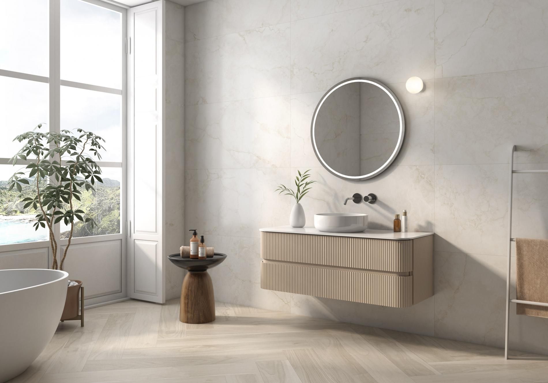 Керамогранит Hermes Cream Antic Rect. 60x120