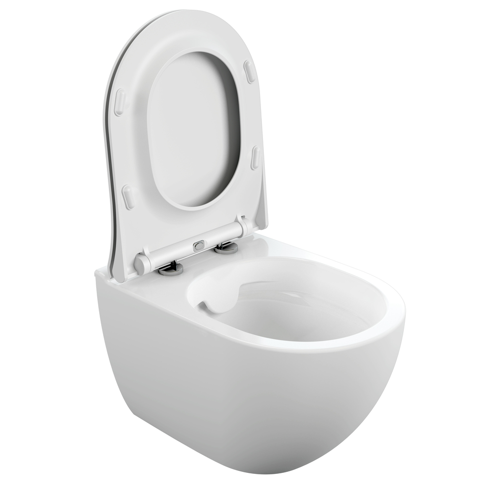 Подвесной унитаз BRASKO SMART Clean On DPL EO slim LP