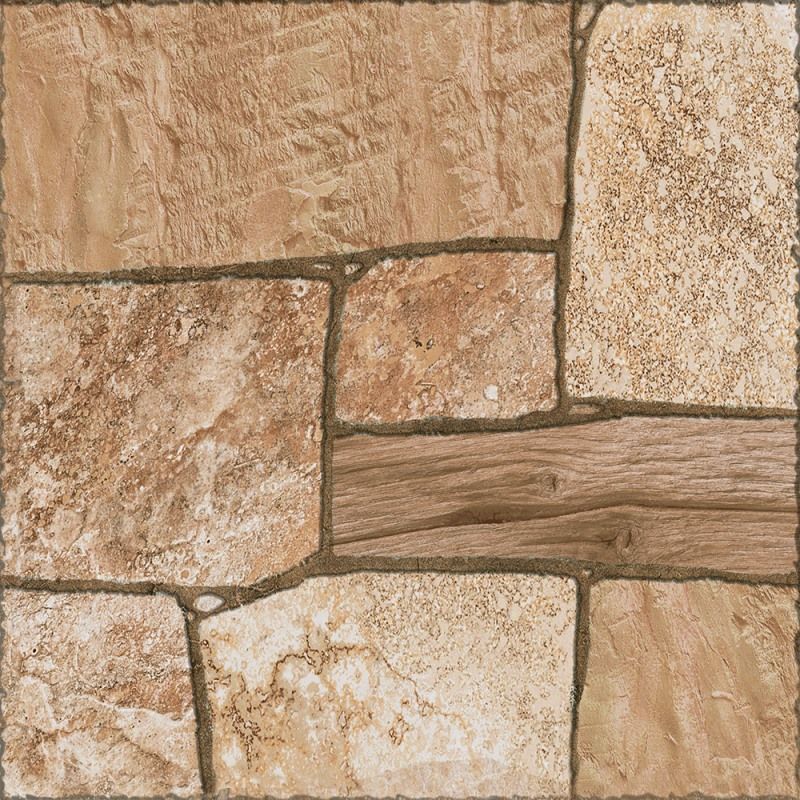 Керамогранит Cersanit Exterio  бежевый  рельеф  29,8x29,8 A16433