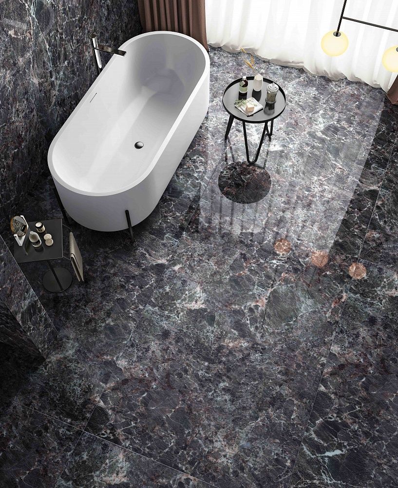 Керамогранит Creto Amazonite Pebble 80х160 под серый амазонит