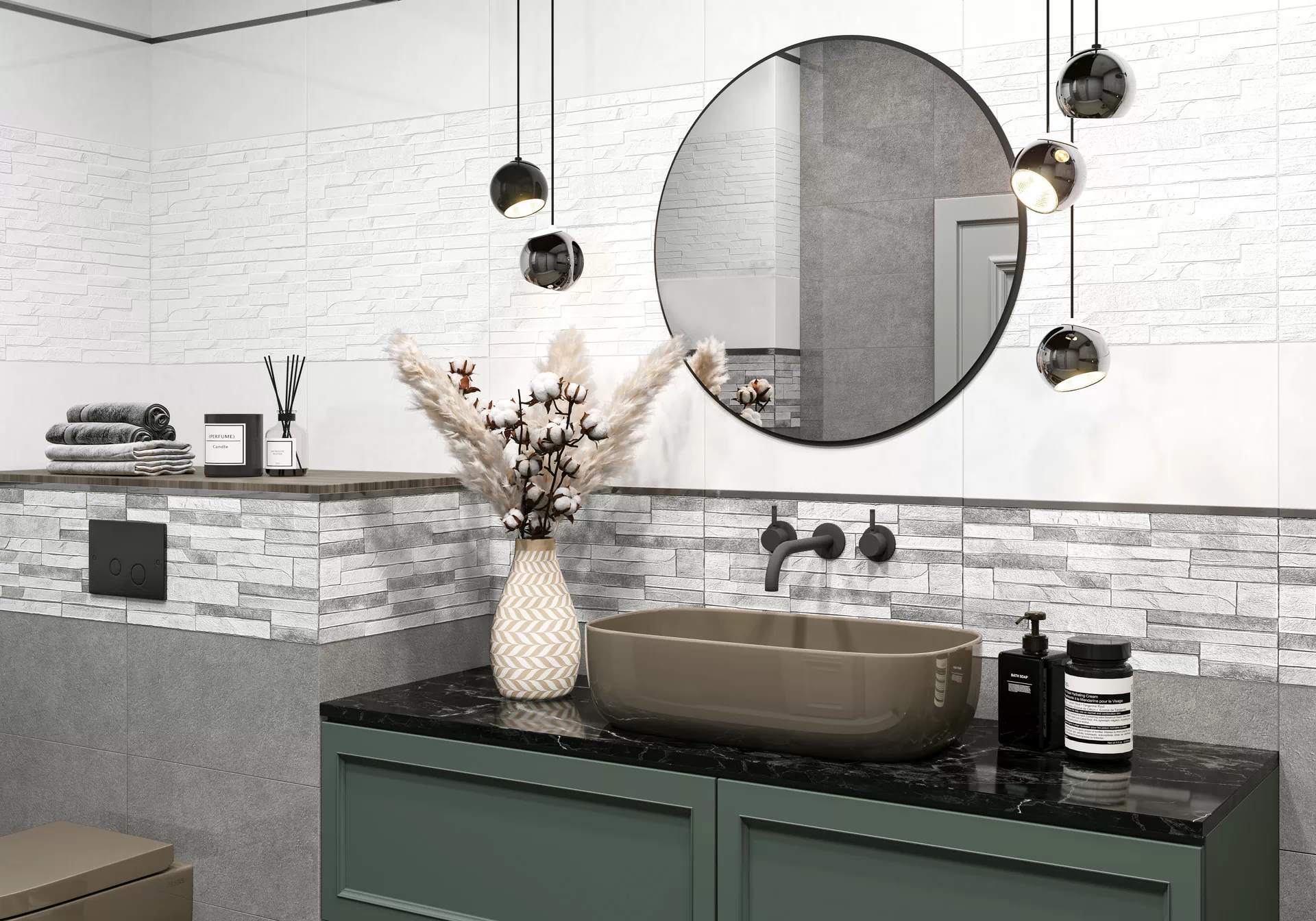 Плитка настенная Discover TWU2550DCV00 249x500 Alma Ceramica