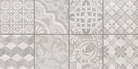 Bastion Декор с пропилами мозаика серый 08-03-06-453 20х40