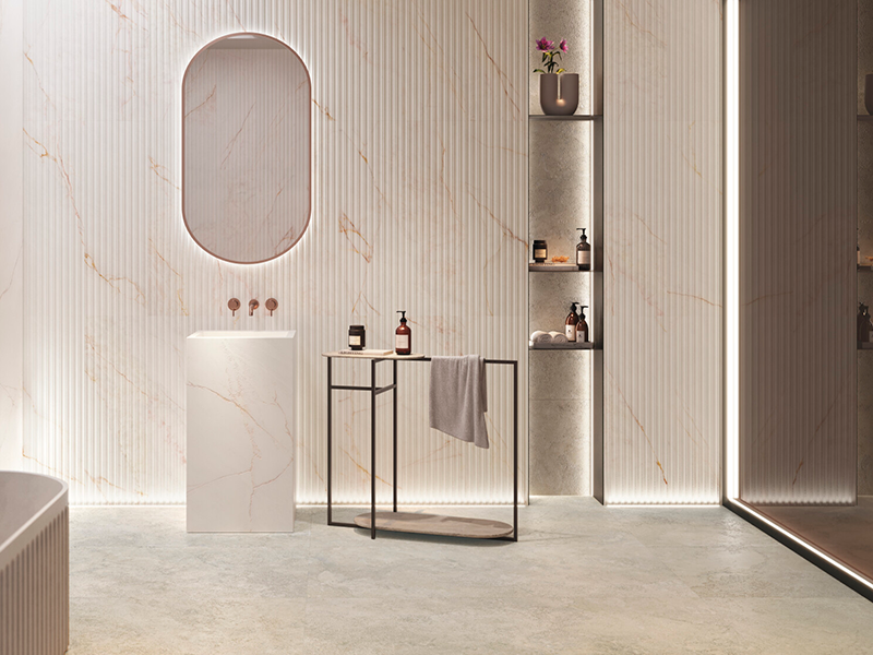 Гранит керамический 39492 DAHLIA White NT/60X120X0,9/C/R 60х120х0,9 см