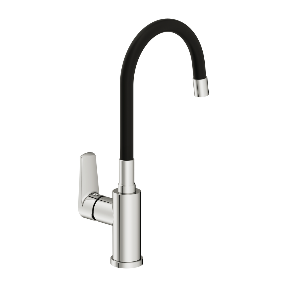 Смеситель для кухни MODUO с гибким изливом хром