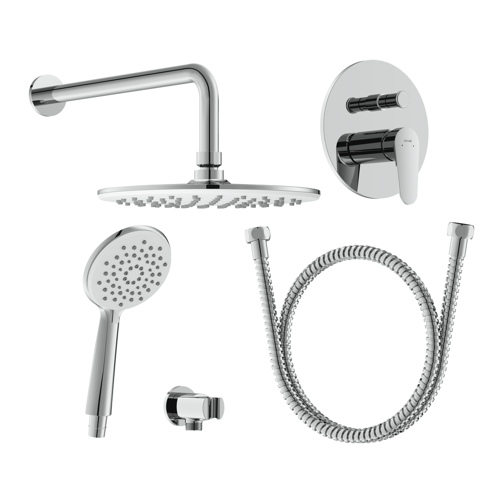 Душевая система LARA встраиваемая хром