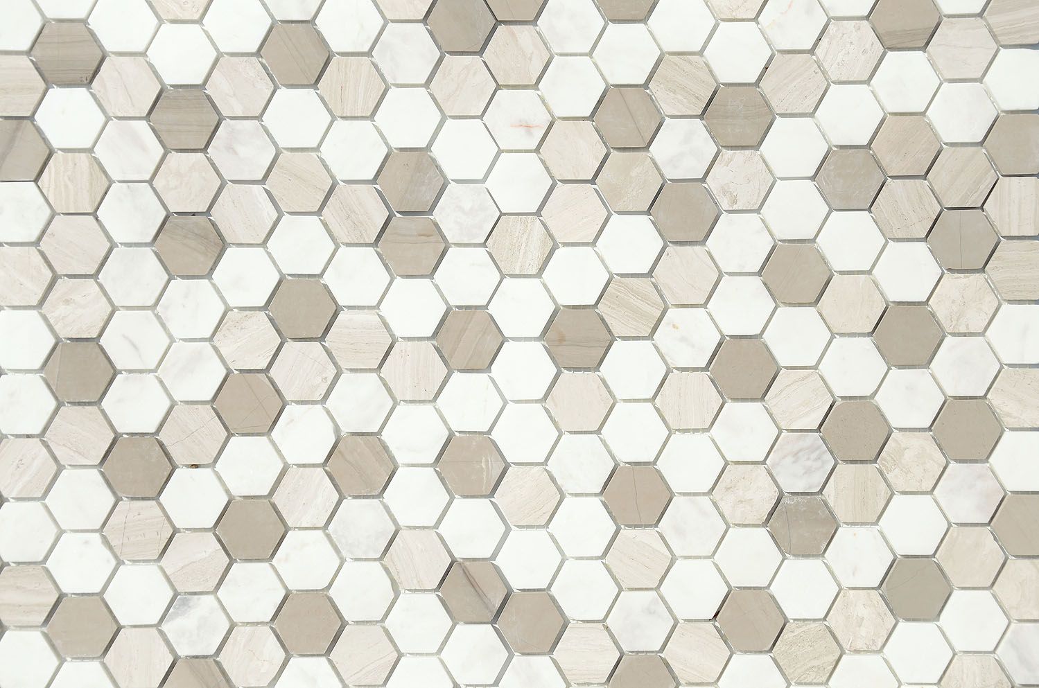 Шестиугольная мозаика Pietra Mix 3 MAT hex 18x30x6 (Caramelle Mosaic)