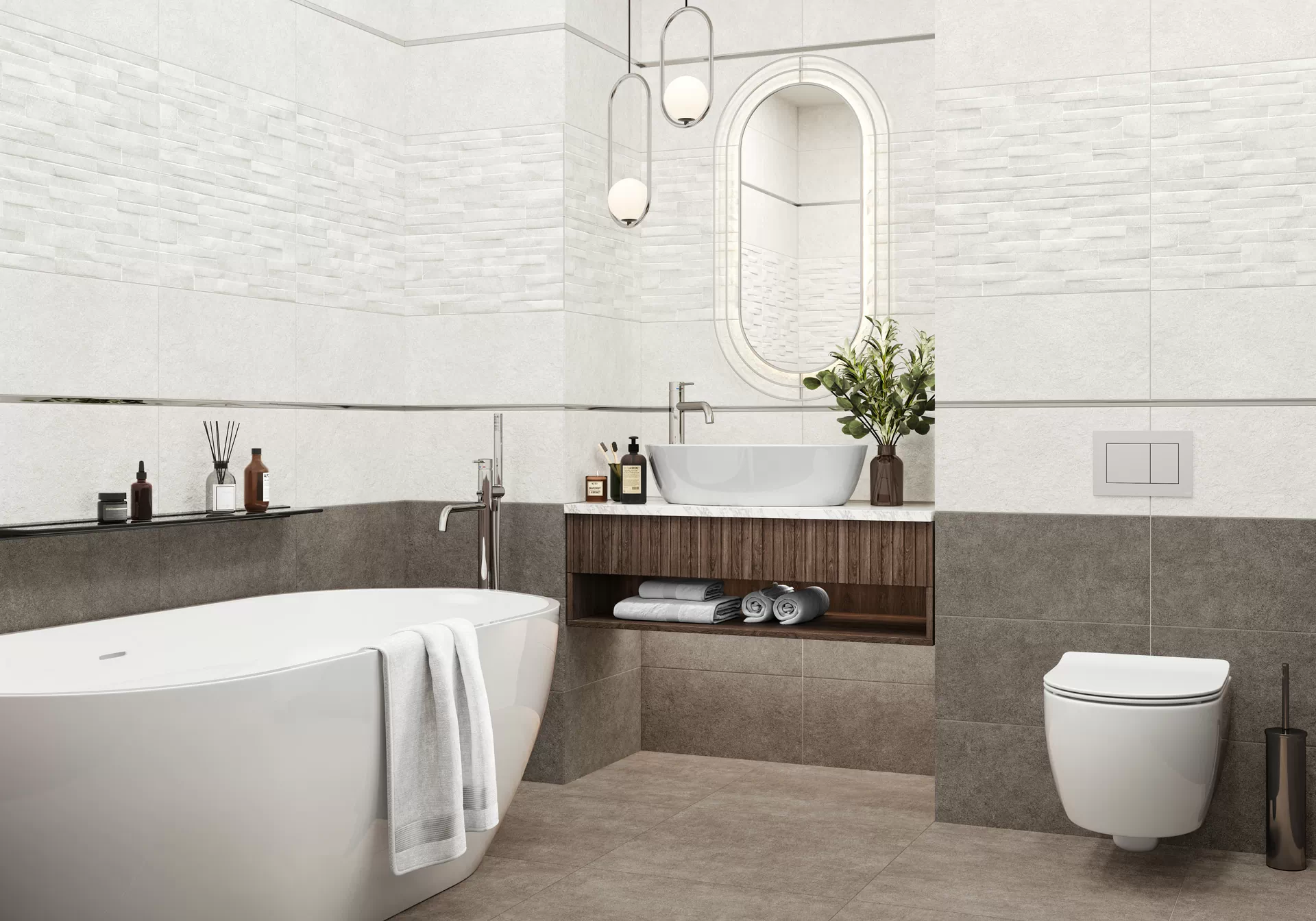 Плитка настенная Discover TWU2550DCV00 249x500 Alma Ceramica