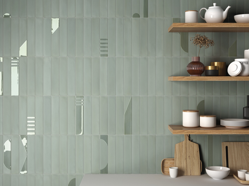 Керамогранит 30176 WADI DECOR Mint 6x30 см (Equipe)