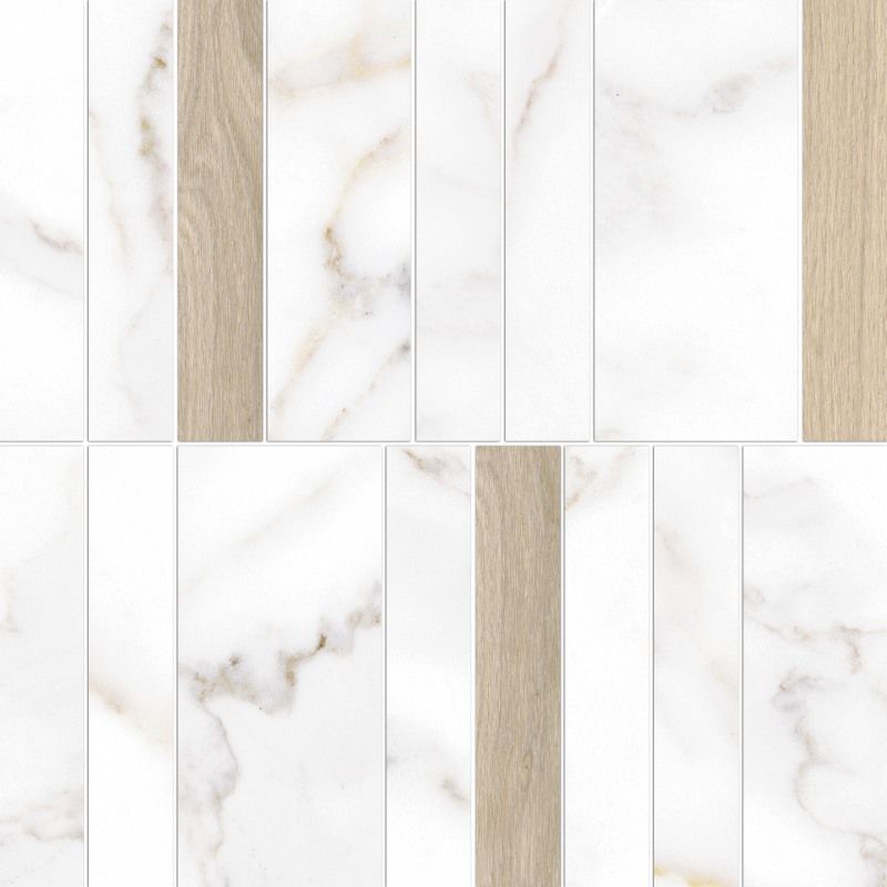 Мозаика на сетке универсальная Meissen Keramik Wonder многоцветный 29,8x29,8 A16920