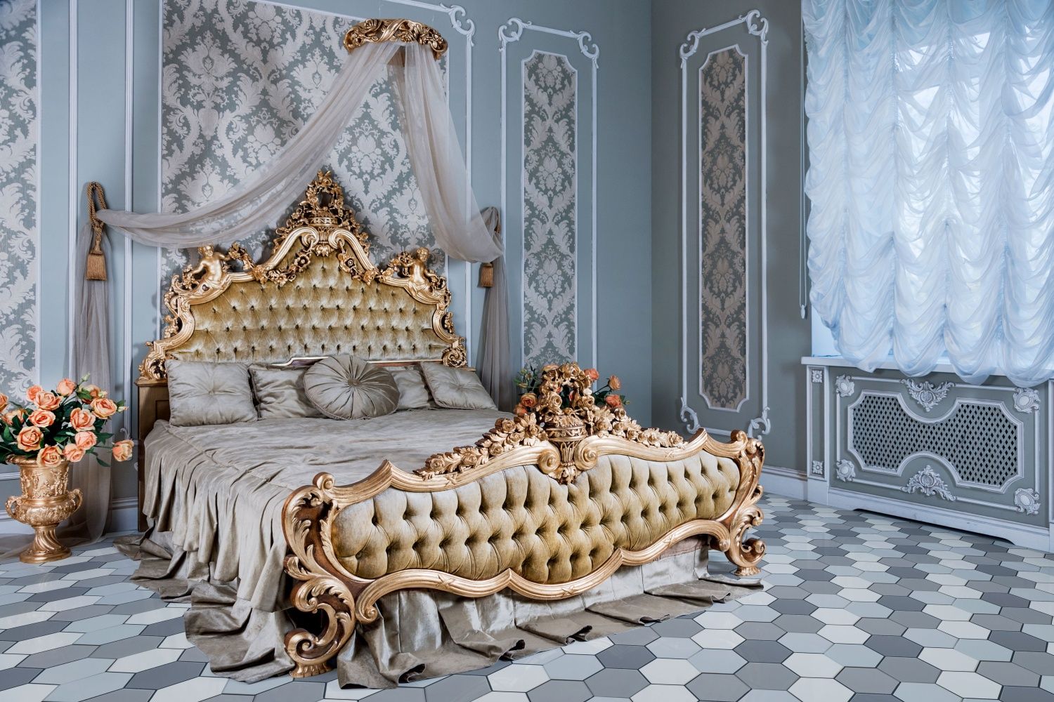 Выборг гексагоны серый микс (001/003/004/013) 29.2*28.1, Keramark