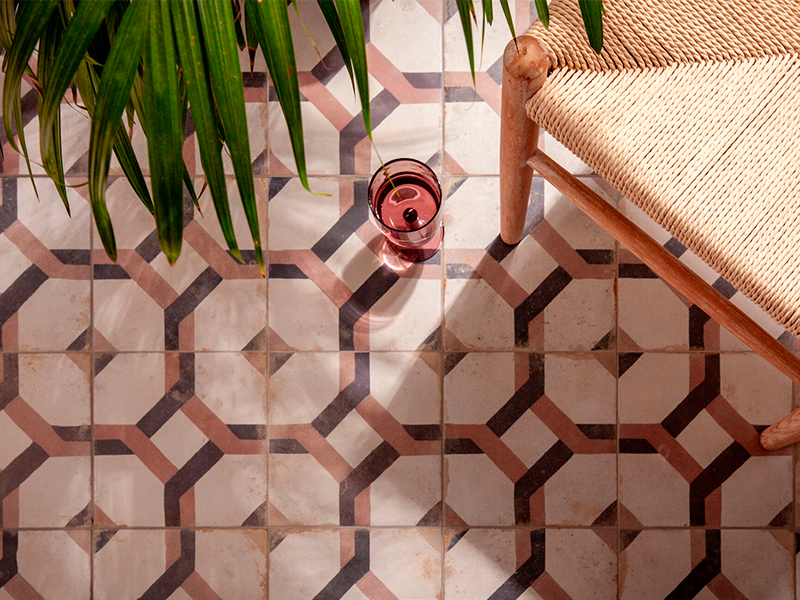 Плитка керамическая напольная FS FARFALLA VIOLET 45х45x0,95 см