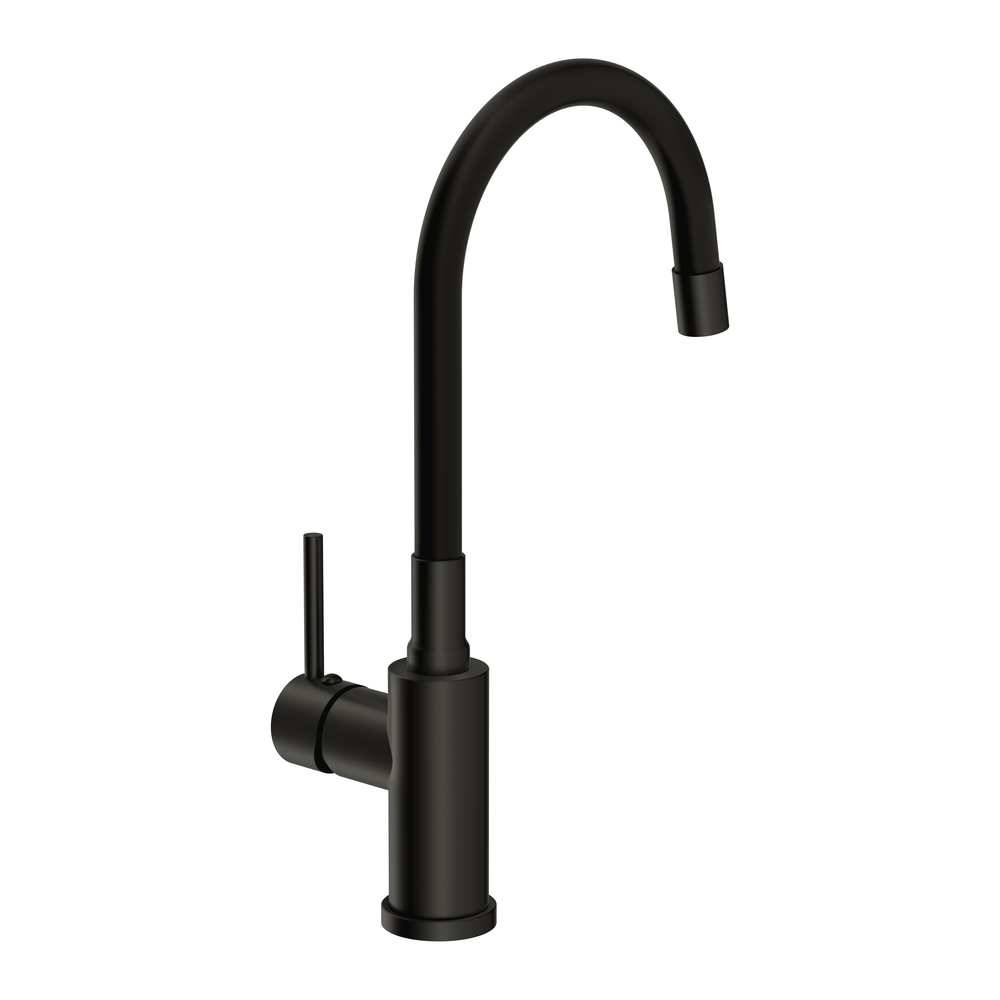 Смеситель для кухни MELAR с гибким изливом черный