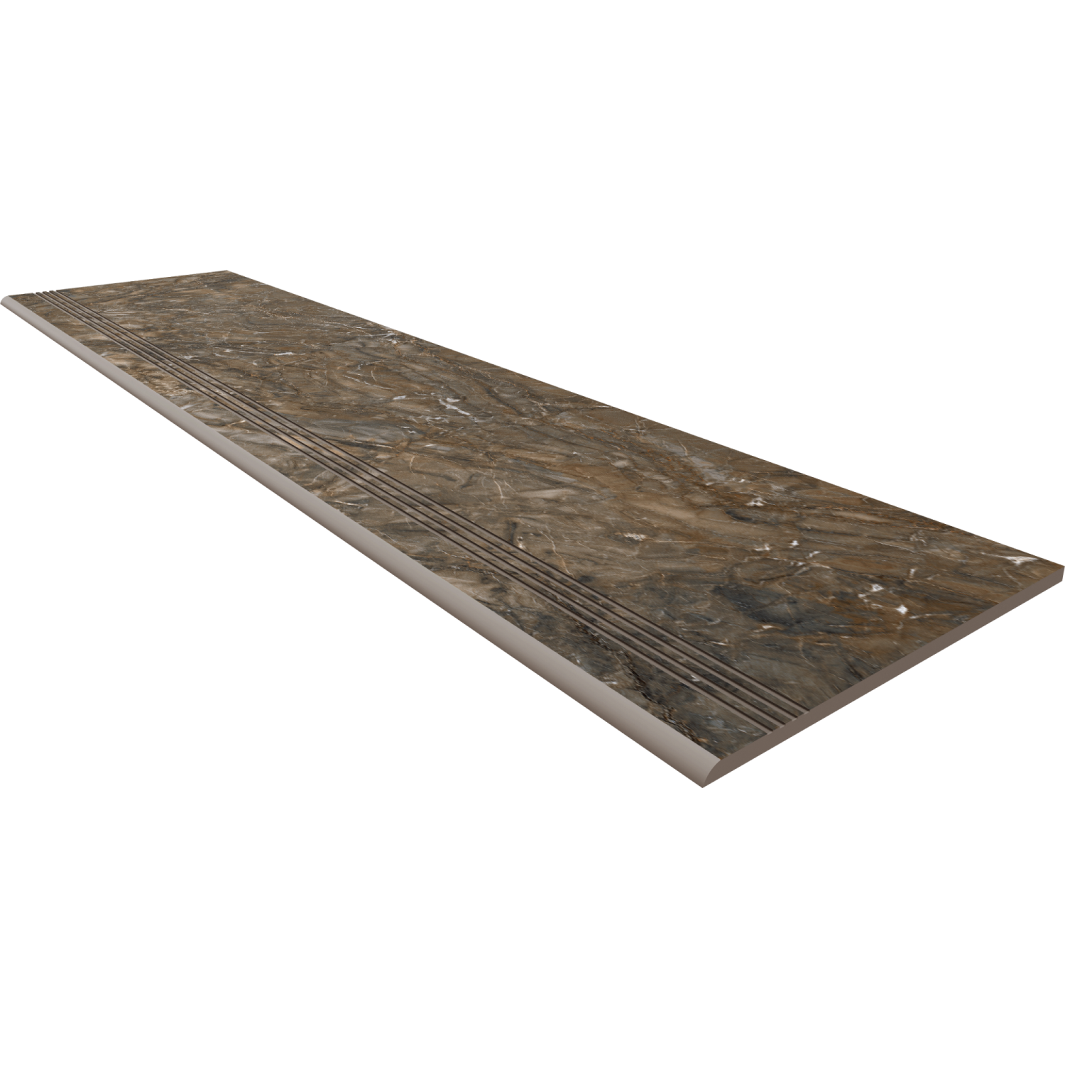 Ступени Bernini BR 04 30x120x1 неполированные Коричневый (Estima)