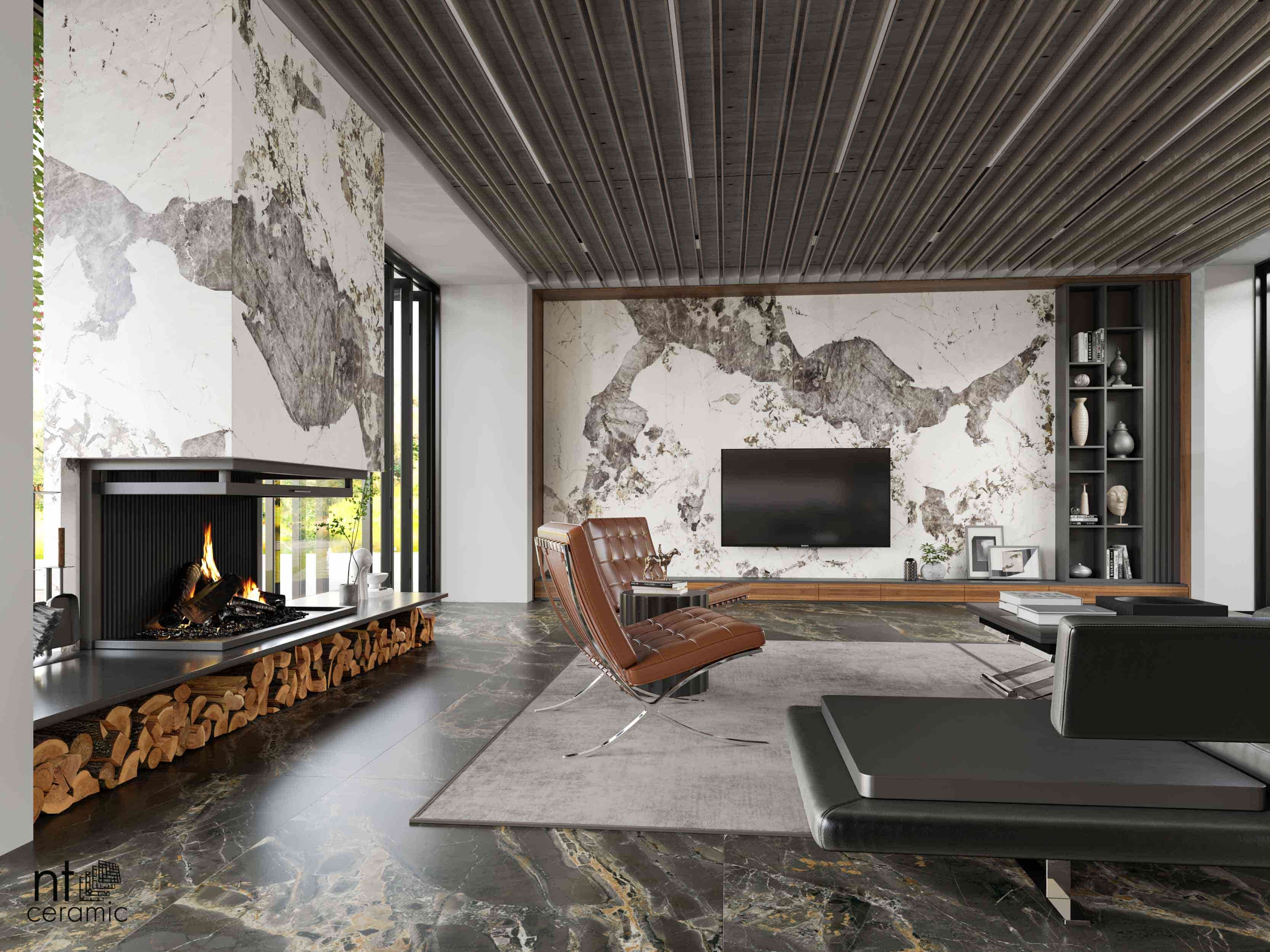 Керамогранит NTT3505L Atlas Grey 120x270