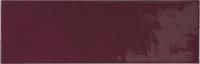 Equipe Village Настенная керамическая плитка Aubergine 6.5x20 глазурованный глянцевый метро кабанчик