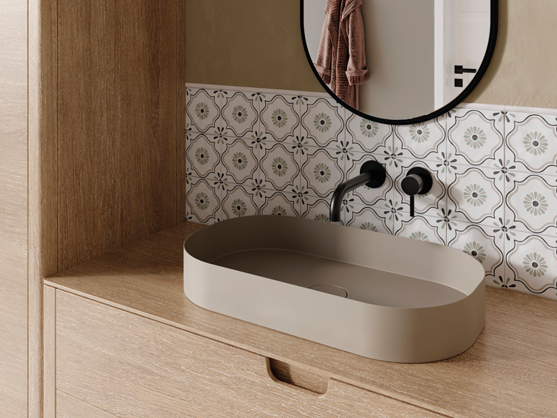 Гранит керамический 31084 TANGER Sand Flower 12,3x12,3 см