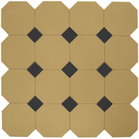 Фальш-октагон плитка-модуль под вставки 4.7*4.7 горчичный (015) 60*60, Keramark