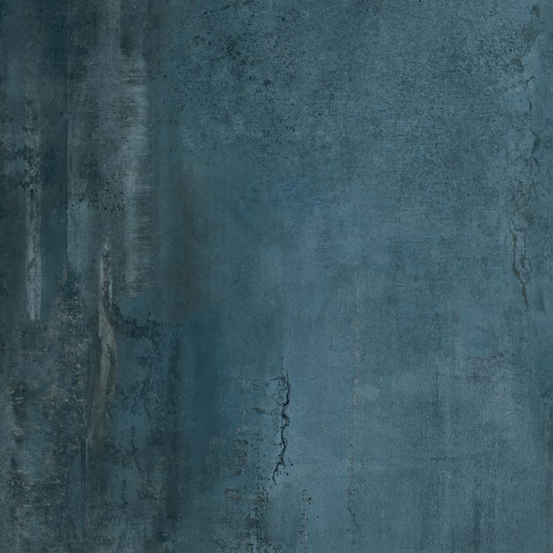 Керамогранит Meissen Keramik Ironic полированный голубой ректификат 79,8x79,8 A16462