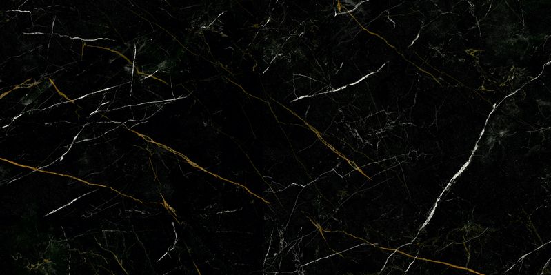 Керамогранит Meissen Keramik Royal Black черный полированный ректификат 59,8x119,8 RBL-GGP234