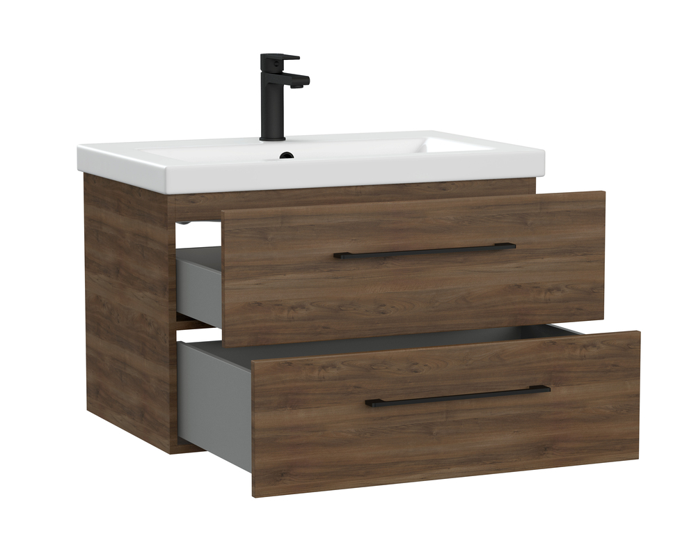 Тумба LARA 70 орех табак (Cersanit)