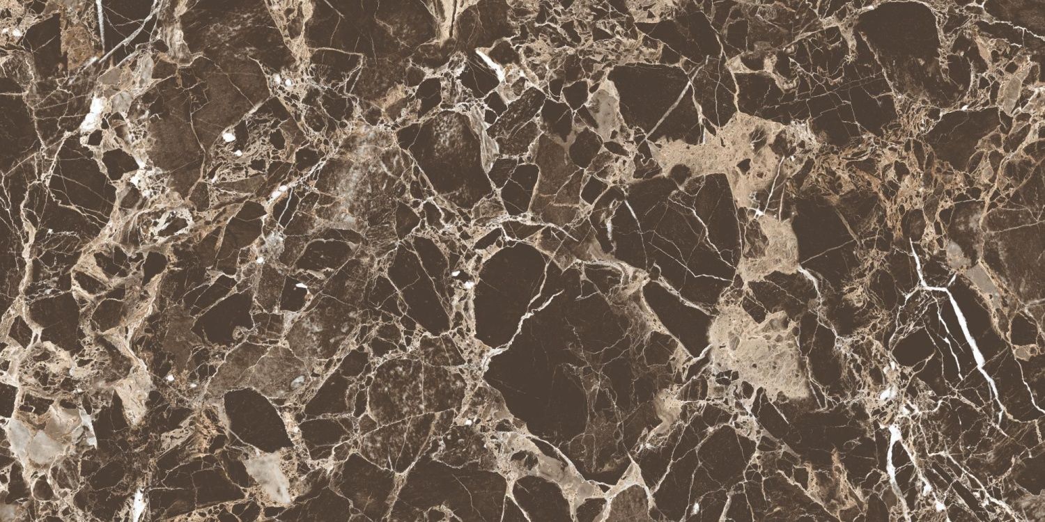 Керамогранит Marble ONLYGRES MOG 402 60x120x0.9 полированный Коричневый
