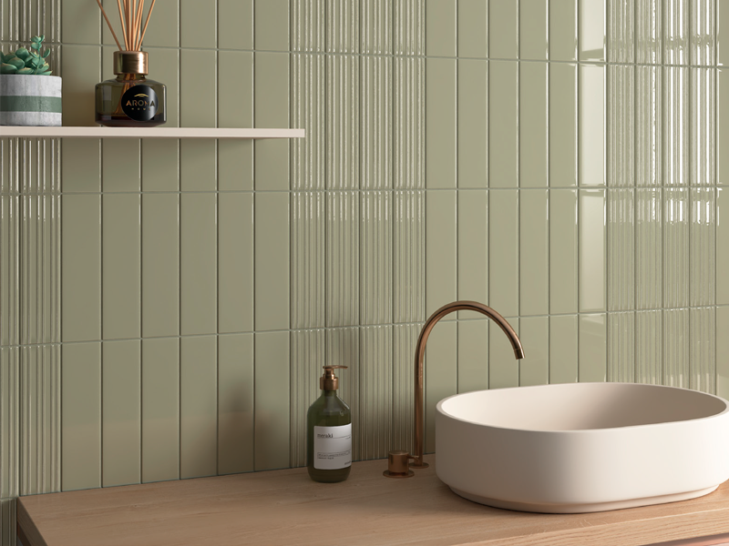 Плитка керамическая настенная 32402 LUMINA Lichen 6х24,6 см (Equipe)