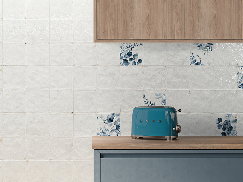 Плитка керамическая 37814 MAYOLICA PLAIN 14,8х14,8 см