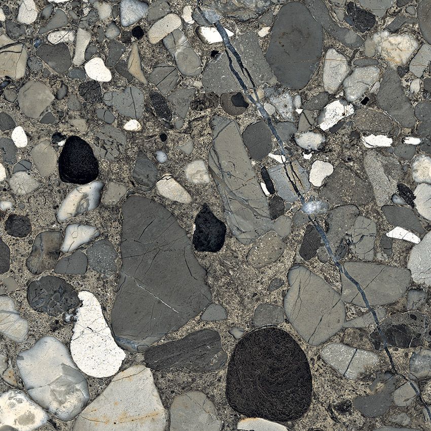 CR106 Керамогранит Arseno Nero 60*60см carving 1,44м2