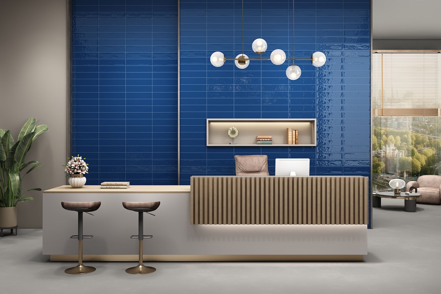 Керамическая плитка, NAVY 7.5x30, Liguria (Smile Tile), глянцевая испанская плитка метро кабанчик