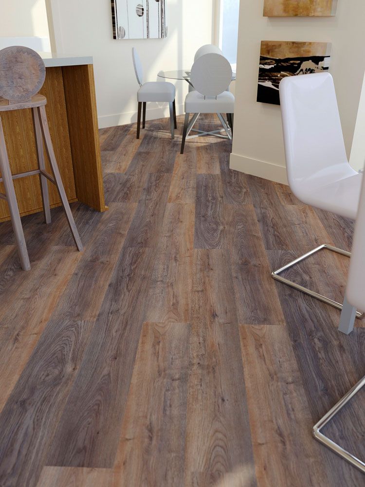 Кварц-виниловая плитка Fine Floor Light Дуб Борда FF-1333